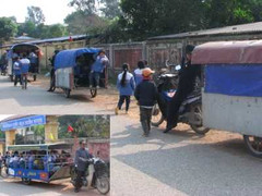 Chở 25 học sinh, xe tự chế thách thức 'thần chết'