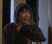 Sau Tèo Em, Thái Hòa đóng phim kinh dị Quả tim máu