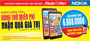 Media Mart cho mượn Smartphone dùng thử miễn phí