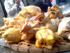 Hoang mang gà tẩm bột sắt cực độc