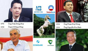 Năm Ngọ của những chủ tịch nhà băng tuổi ngựa