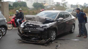 Tai nạn giao thông và cách hành xử lạ!