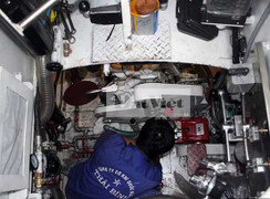 Khám phá nội thất tàu ngầm Trường Sa