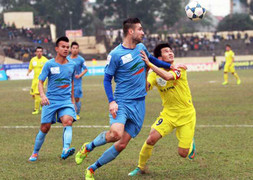 Công Vinh mờ nhạt, SLNA ngã ngựa ngày cuối năm