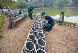 Trận địa pháo hoa lớn nhất thủ đô đêm Giao thừa