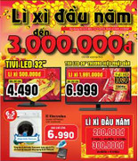 Mở hàng đầu năm, Pico lì xì cho khách hàng đến 3 triệu đồng