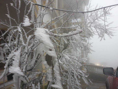 Mẫu Sơn: Băng tuyết làm vỡ cửa, đóng băng ống nước