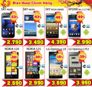 Máy tính bảng - ĐTDD xả hàng giá sốc