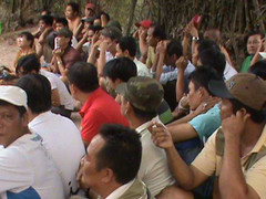 Phá trường gà lưu động, tạm giữ 49 đối tượng