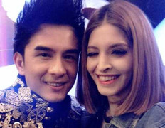 Andrea bất ngờ đón Valentine bên Đan Trường