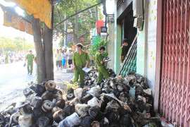 Cháy cơ sở dệt kim, một người thiệt mạng