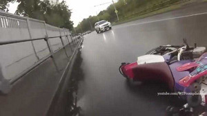 Những vụ tai nạn khủng khiếp của xe môtô