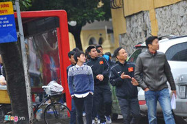 U19 Việt Nam thích thời tiết lạnh giá Hà Nội