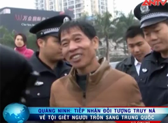 Kẻ giết vợ cười tươi khi bị bắt