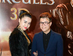 Đinh Mạnh Ninh sánh đôi 'yêu nữ hàng hiệu' Vũ Hạnh Nguyên