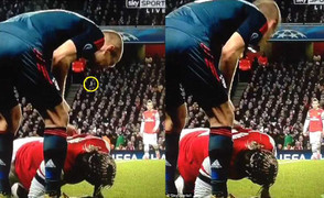 Arjen Robben giở trò bẩn thỉu?