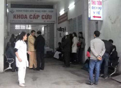 Trung úy công an bị chém trọng thương, cướp xe máy