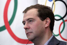 Thủ tướng Nga Medvedev trải lòng về Olympic Sochi