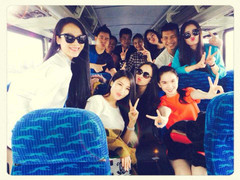 Ngọc Trinh cùng dàn mẫu nhí nhảnh ở Mỹ