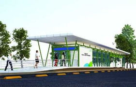 Hà Nội sắp có nhà chờ xe buýt chuẩn quốc tế