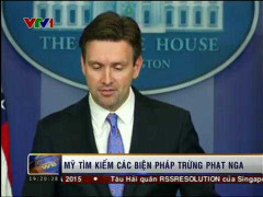 Mỹ tìm kiếm biện pháp trừng phạt Nga