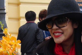 Thu Phương bật khóc ngày trở về Hà Nội