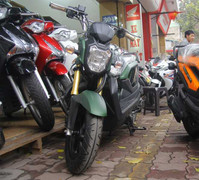 Thị trường xe máy nhập khẩu không còn màu mỡ