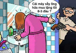 ‘Cười vỡ bụng’ với ảnh chế hài hước ngày 8/3