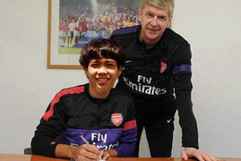 Ảnh bom tấn trong tuần: Công Phượng ra nhập Arsenal