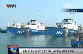 Clip tìm kiếm máy bay mất tích trực tiếp từ Phú Quốc