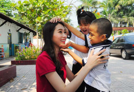 Hoa hậu, Á hậu Việt Nam rạng rỡ ngày Vì cộng đồng