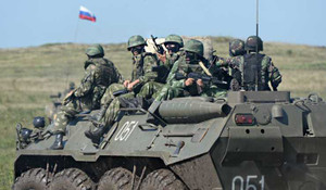 Pháo binh, tăng thiết giáp Nga tập trận gần Ukraine