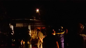 Cháy xưởng sản xuất pallet, khu dân cư náo loạn