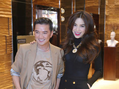 Hà Hồ đụng hàng hiệu với Mr Đàm