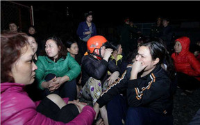 Cháy chợ Phố Hiến: Bất lực nhìn cả trăm tỷ đồng ra tro