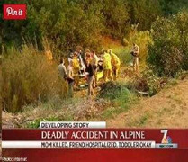 Xe lao xuống núi, mẹ chết, con bình an