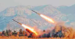 Triều Tiên bắn thử 30 tên lửa tầm ngắn vào biển Nhật Bản