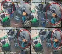 Con bị bạn véo má, bố giận dữ trả đũa