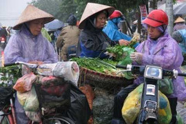 Rau xanh ào ào 'nhảy' giá