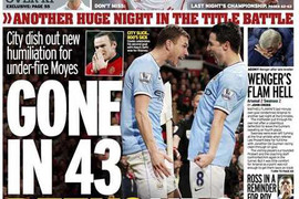 Man City từng 'diệt' Man Utd nhanh đến nhường nào?