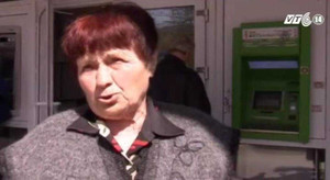 Người già ở Crưm không thích nhận lương bằng đồng Rúp