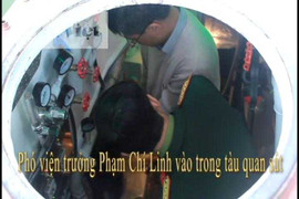 Clip toàn cảnh thử nghiệm tàu Trường Sa với Bộ Quốc phòng