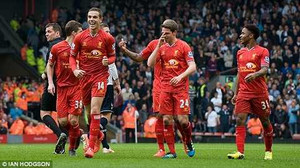 Thắng đậm Tottenham, Liverpool lên đỉnh nước Anh