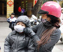 Chiều tối nay, không khí lạnh tăng cường miền Bắc