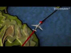 Xem hành trình máy bay MH370 mất tích trên đồ hoạ 3D