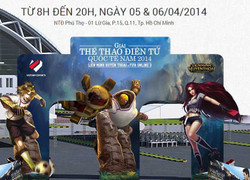 5 tỷ đồng cho giải 'Thể thao điện tử quốc tế 2014'