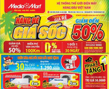 Tiếp tục “Săn” hàng hè giá sốc đợt 2 tại Media Mart