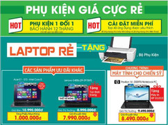 Viettel khuyến mãi đặc biệt khi mua điện thoại, laptop