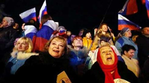 Ukraine: Crưm là lãnh thổ tạm thời bị Nga chiếm đóng