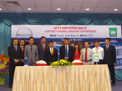 MAN Truck & Bus ký thỏa thuận nhập khẩu với MICO